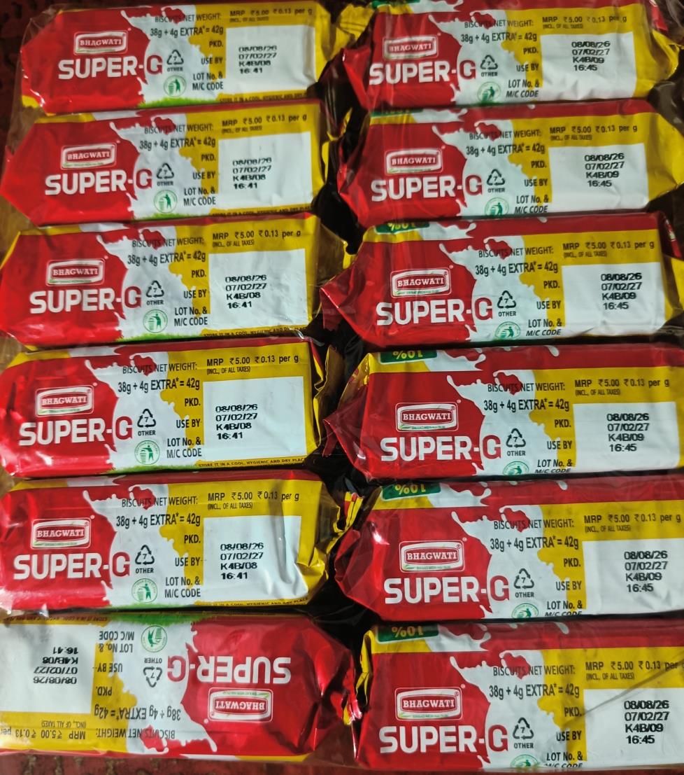 Supar g biscuit